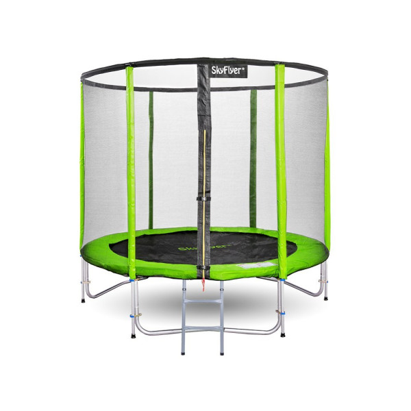 Батут садовий SKYFLYER RING 2в1 244см 8FT TR0028