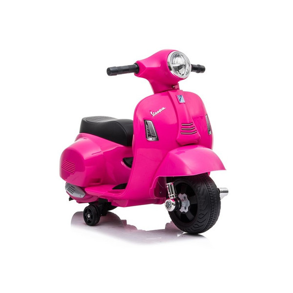 Детский электроскутер LEANToys Vespa GTS 300 Mini