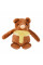 Пустышка силиконовая с мягкой игрушкой MinikOiOi Sleep Buddy - Moi