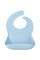 Нагрудник силиконовый 100% MinikOiOi BASICS - Mineral Blue