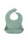Нагрудник силиконовый 100% MinikOiOi BASICS - River Green