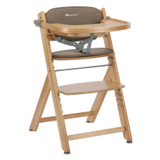 Стільчик для годування з вкладишем BEBE CONFORT Timba Natural Wood/Beige Ecom