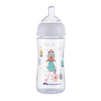 Бутылочка для кормления BEBE CONFORT Emo pp 270ml T1 FF белая