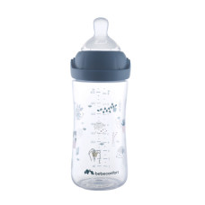 Пляшечка для годування BEBE CONFORT Emotion Physio 270ml синя Urban Garden