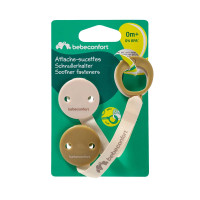 Затискач до пустушки BEBE CONFORT Green/Beige