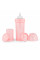 Антиколікова пляшечка із силіконовою соскою 260мл Twistshake Pearl Pink