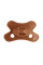 Пустушка силіконова Difrax Natural Uni 0-6 міс, Cinnamon