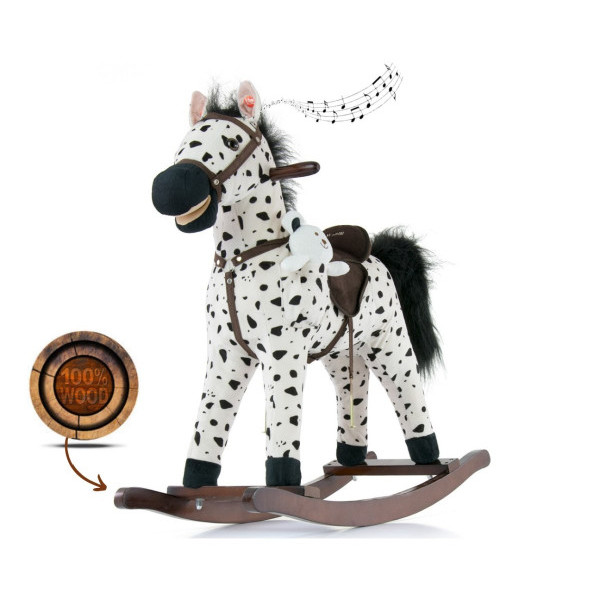Коник-гойдалка Milly Mally Mustang Black Dot