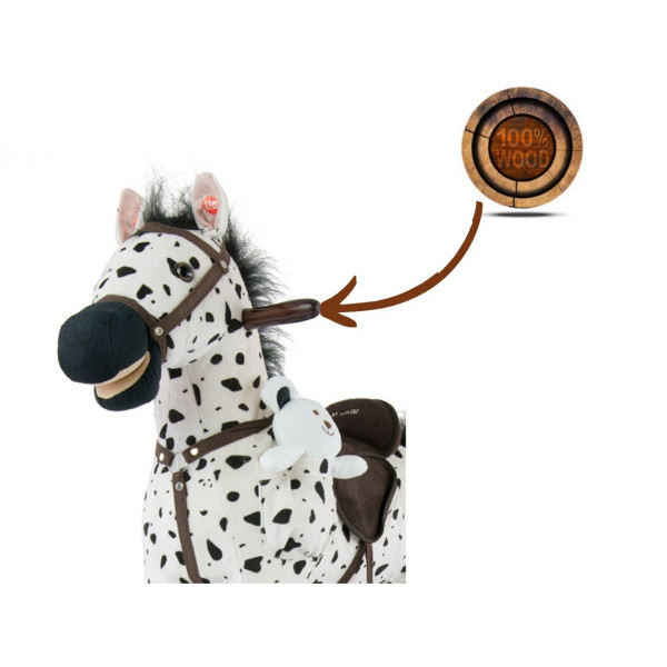 Коник-гойдалка Milly Mally Mustang Black Dot