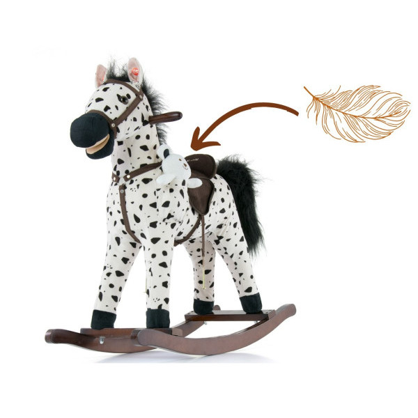 Коник-гойдалка Milly Mally Mustang Black Dot