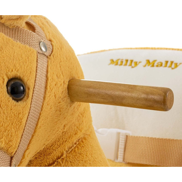 Коник-гойдалка з коліщатками Milly Mally Polly Light Brown