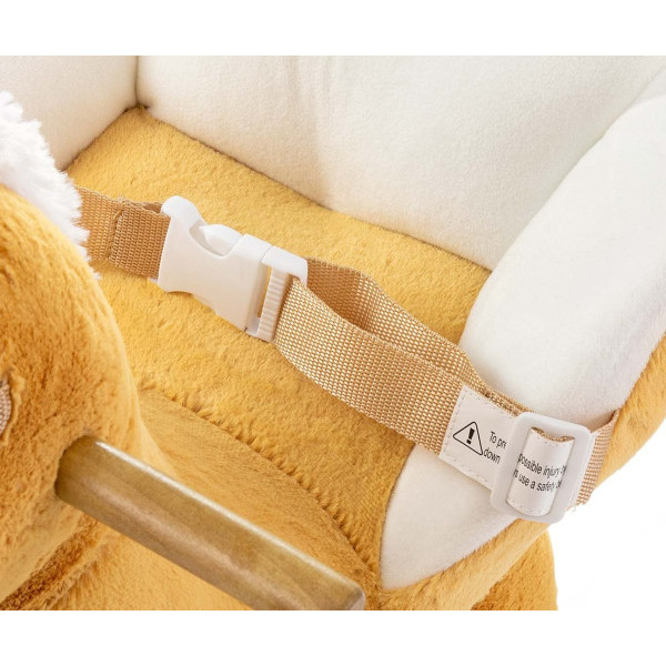 Коник-гойдалка з коліщатками Milly Mally Polly Light Brown