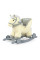 Коник-гойдалка з коліщатками Milly Mally Polly Beige