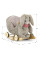 Гойдалка з коліщатками Milly Mally Polly Plus Grey Bunny
