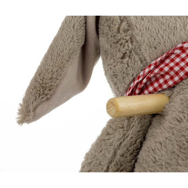 Гойдалка з коліщатками Milly Mally Polly Plus Grey Bunny