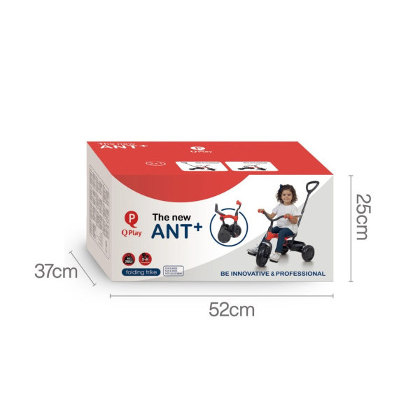 Триколісний велосипед Qplay Ant Plus