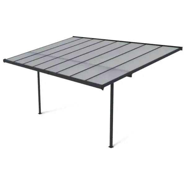 Пергола террасная пристенная HARDMAISTER ATLANTA 4,4x3m