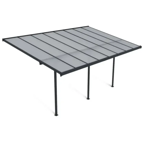Пергола террасная пристенная HARDMAISTER ATLANTA 3x5m