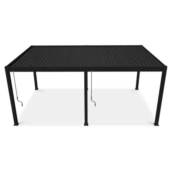 Пергола террасная садовая Gutroof 3.6x6 DELUXE Anthracite