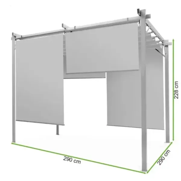Пергола для тераси HARDMAISTER  SPRINT PLUS 3x3