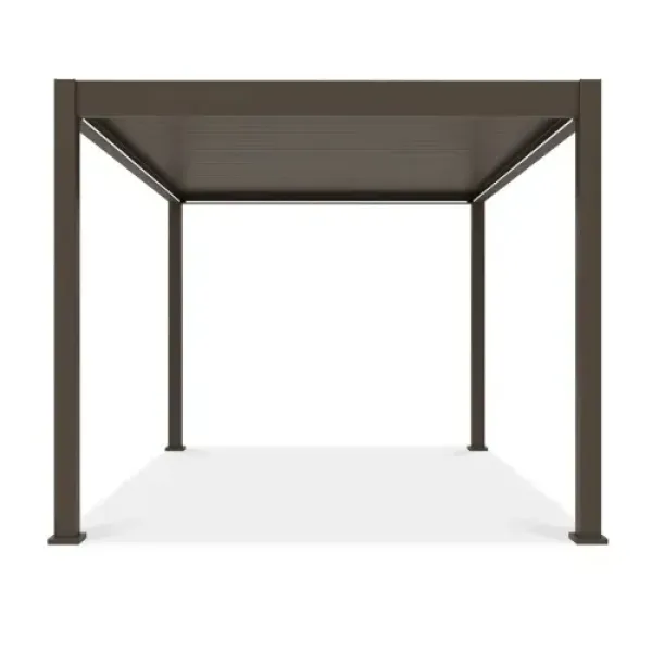 Пергола терасна Gutroof ELEGANCE AUTOMATIC 3x4 з LED підсвічуванням