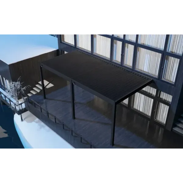 Пергола терасна пристінна Gutroof ELEGANCE WALL 3x6