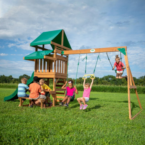 Деревянная детская площадка Step2 Backyard Discovery Belmont 6в1 B2001039