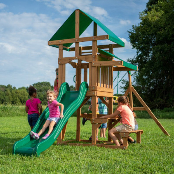 Деревянная детская площадка Step2 Backyard Discovery Belmont 6в1 B2001039