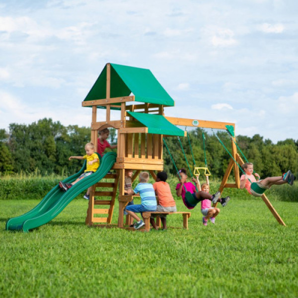 Деревянная детская площадка Step2 Backyard Discovery Belmont 6в1 B2001039