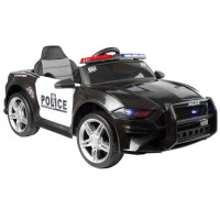 Дитячий електромобіль LEANToys BBH0007 Police Black