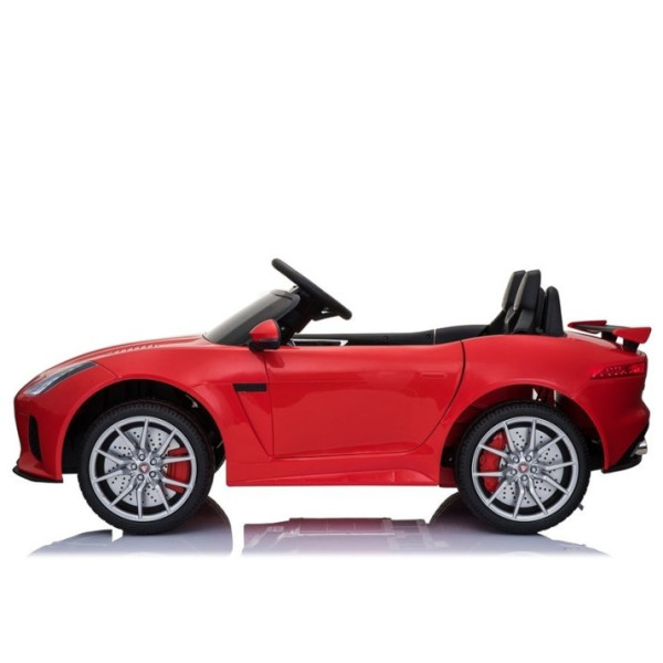 Дитячий електромобіль LEANToys Jaguar F-Type Red Лакований