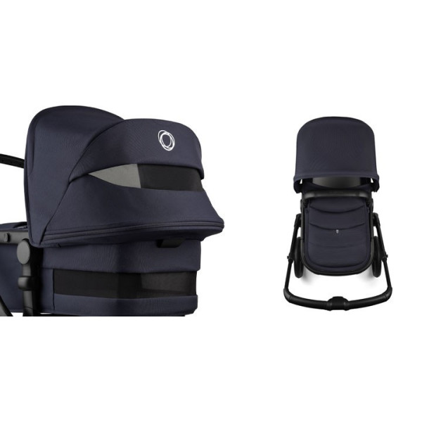 Коляска 2в1 Bugaboo Fox 5 Renew Black/Desert Taupe