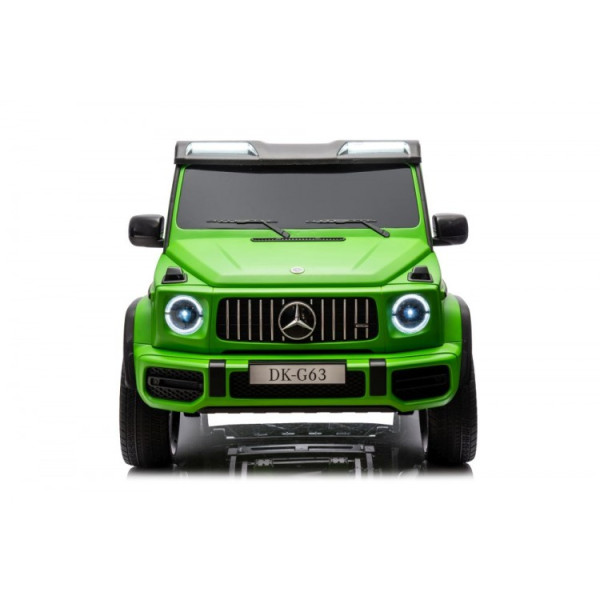 Дитячий електромобіль LEANToys Mercedes G63 XXL 4x4 Green Лакований