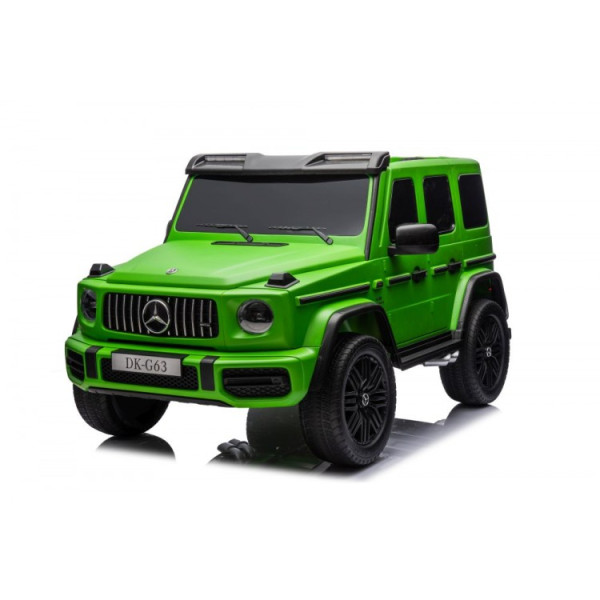 Дитячий електромобіль LEANToys Mercedes G63 XXL 4x4 Green Лакований