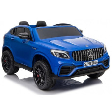 Дитячий електромобіль LEANToys Mercedes GLC 63S Blue Лакований