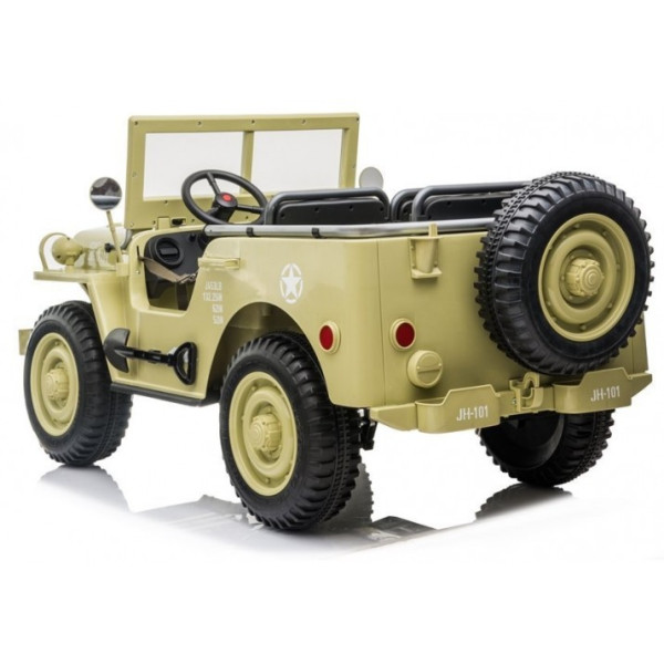 Детский электромобиль LEANToys военный автомобиль JH101
