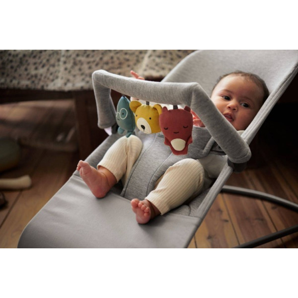 Шезлонг BabyBjorn Bliss 3D JERSEY + іграшка