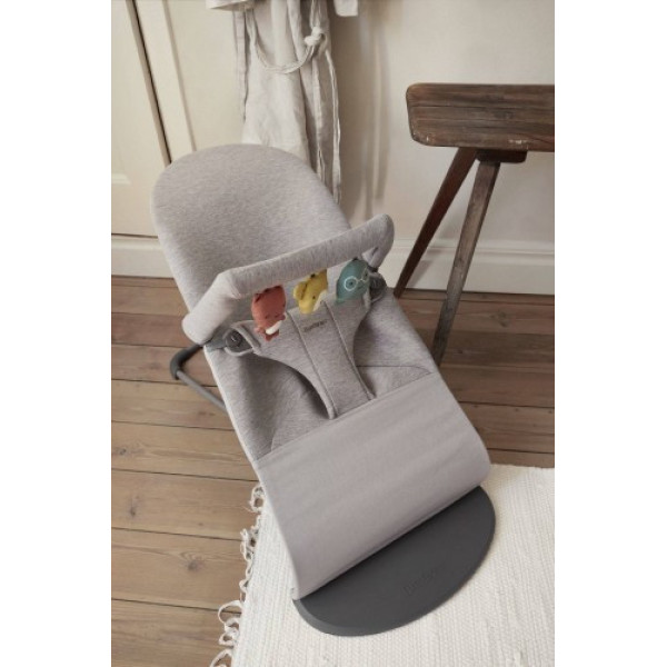 Шезлонг BabyBjorn Bliss 3D JERSEY + іграшка