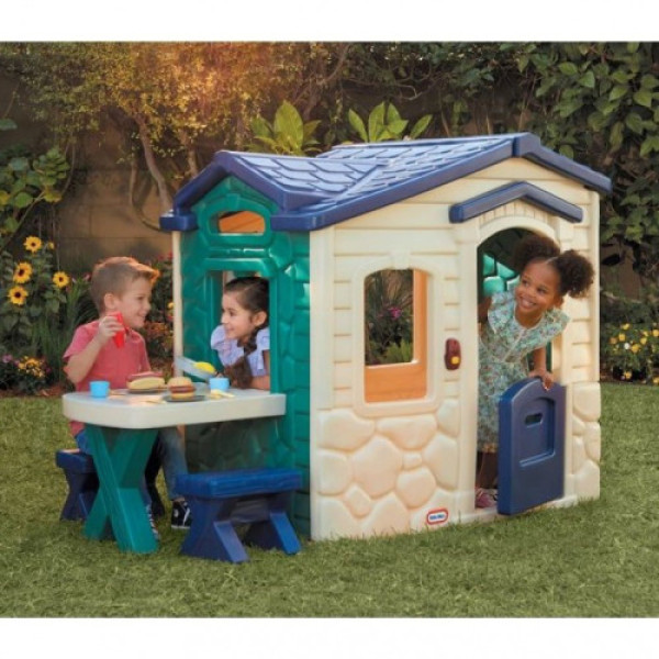 Дитячий будиночок Little Tikes Patio з дзвінком 174117E3