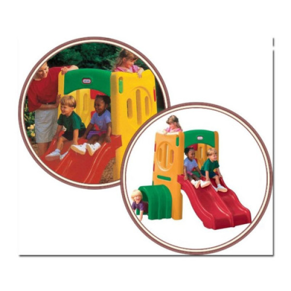 Детская игровая площадка Little Tikes с двойной горкой 4261