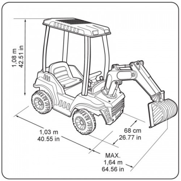 Екскаватор Feber 12V 12320