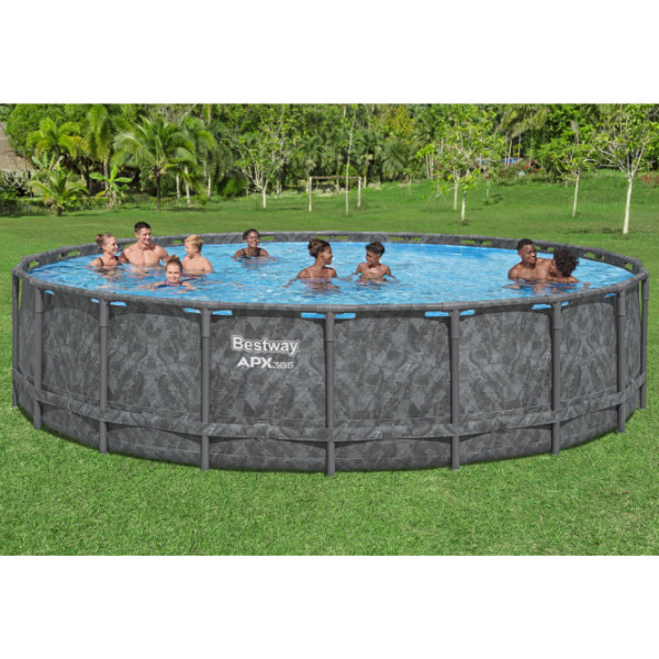 Каркасний басейн Bestway 610x 132cm 6в1 561KE