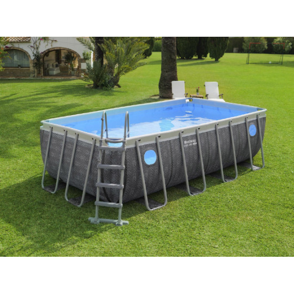 Каркасний басейн Bestway 488x244x122cm10w1 561MB