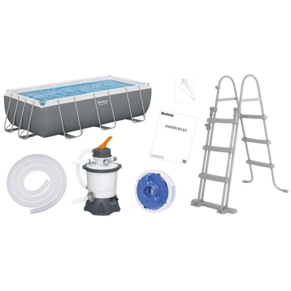 Каркасний басейн Bestway 404x201x100cm 10w1 56442
