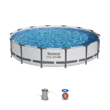 Каркасний басейн Bestway 427x84 3w1 56595