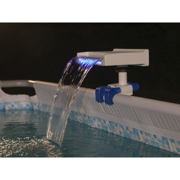 Водоспад для басейну Bestway Flowclear зі LED  освітленням 58619