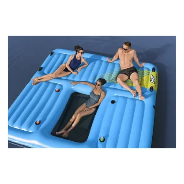 Надувний матрац Bestway Hydro-Force на 5 людей 365x295x77cm 43728