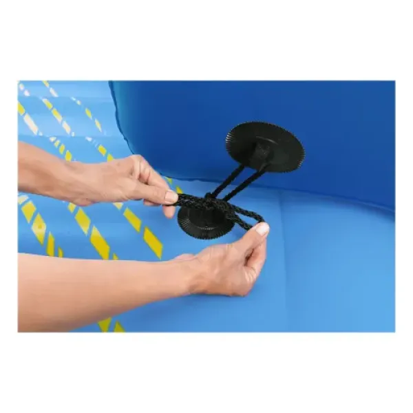 Надувний матрац Bestway Hydro-Force на 5 людей 365x295x77cm 43728