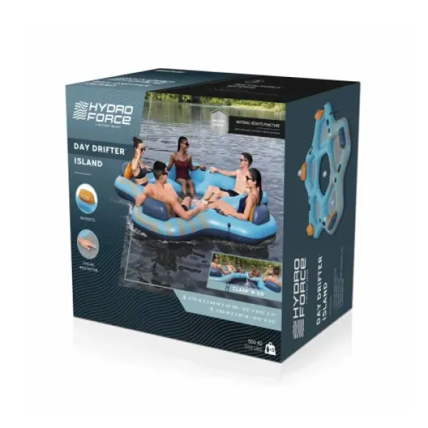 Надувний матрац Bestway на 5 людей Hydro Force 300/287cm 43842