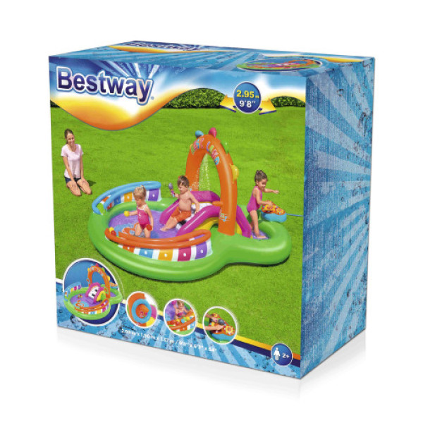 Надувной игровой комплекс Bestway 295x190x137см 53117